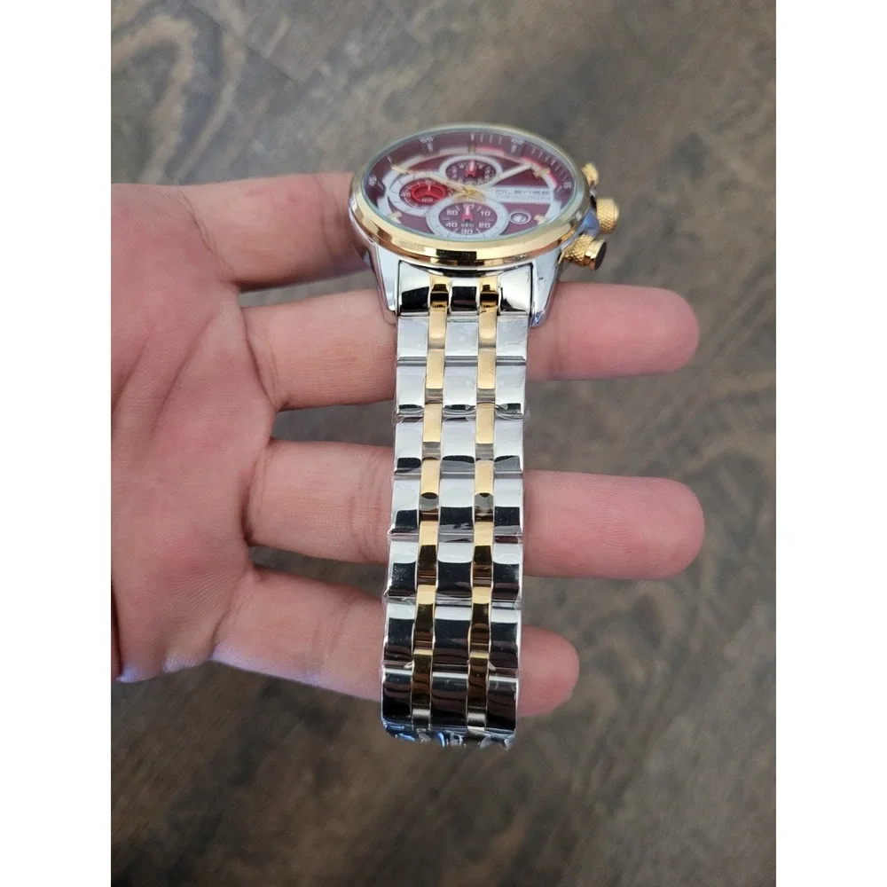 OLENSE New Stylish Chronograph Watch‎ in Stainless Steel For Men